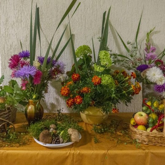 Rudeninės puokštės